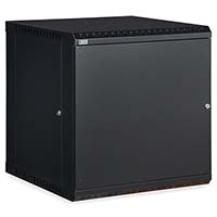 12U LINIER® Fixed Wall Mount Cabinet - Soild Door