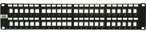 QuickTreX&reg; 48 Port 2U Blank Keystone Patch Panel
