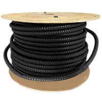 Indoor/Outdoor Interlocking Armor Singlemode Fiber Optic Cable by the Foot