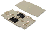 12 Fiber Fiber Optic Splice Tray Cassette for Fusion Splicing  