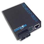 VELOCITY™ 10/100/1000BaseT to 1000BaseLX SC Singlemode Gigabit Converter