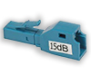 LC Fiber Optic Atenuator - 15dB - Male to Female 