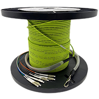 Indoor / Outdoor 50/125 OM5 Multimode Preterminated Fiber Optic Assemblies