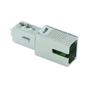 SC Male to SC Female Fixed Fiber Optic Attenuator - 1 dB - APC Polish