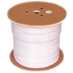 Cat6A 10GIG VTP Solid Conductor 23AWG Riser Rated (CMR) Ultra Thin Ethernet Cable 1000 Ft by ABA Elite