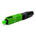 QuickTreX&reg; Singlemode SC APC Pre-Polished Simplex Fiber Optic Quick Connector