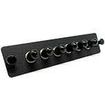 6 Fiber FC Universal LGX Fiber Optic Adapter Panel for Singlemode and Multimode Fiber by QuickTreX®