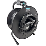 4 Fiber Extreme Mil-Tac (Double Jacketed) Singlemode Custom Deployable Fiber Optic Assembly with Ruggedized Neutrik OpticalCON Quad Waterproof IP65 Rated Connectors - Made in the USA by QuickTreX®
