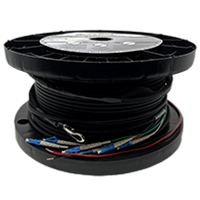 Singlemode Hybrid Fiber Optic Asesmbly