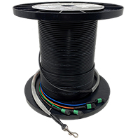 Custom Indoor/Outdoor MTP Singlemode Fiber Trunk Cables