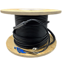 Corning ALTOS® Outdoor (OSP) Loose Tube Singlemode Pre-Terminated Fiber Optic Assembly