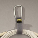 One Inch Wide by 9 CableCarrier with Silver Carabiner - 10 Pack