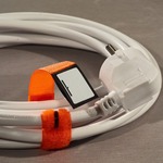 3/4 Inch Wide by 6 Inch Original CableWrap W/ Write On | 3 Pack