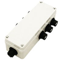 Outdoor Weatherproof IP68 Rated Fiber Optic Junction Box for Senko IP68 Bulkhead Adapters