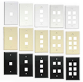 QuickTreX® Smooth Finish Wallplate for Keystone Jacks