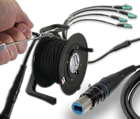 Tactical & Rugged Deployable Fiber Optic Assemblies 