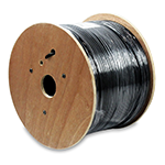 Cat 5E Shielded (STP) Solid Conductor 24 AWG Outdoor Direct Burial Ethernet Cable 1000 Ft