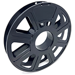 7 Inch Cable Reel for Storing and Easy Deployment of Fiber Optic and Ethernet Patch Cables by QuickTreX