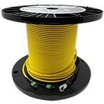 72 Fiber MTP (6 x 12) Indoor Plenum Rated Singlemode Custom Fiber Optic MTP APC Trunk Cable Assembly - Made in USA by QuickTreX® with Genuine US Conec® Connectors and Corning® Glass