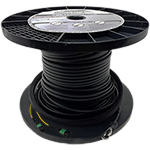 72 Fiber MTP APC (6 x 12) Corning SST Drop Self Supporting Outdoor (OSP) Singlemode Custom Fiber Optic MTP Trunk Cable Assembly - Made in USA by QuickTreX® with Genuine US Conec® Connectors and Corning® Glass