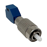 LC UPC Female to FC UPC Male UPC Singlemode 9/125 Simplex Fiber Optic Conversion Adapter by QuickTreX&reg;