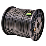 500 FT Stock 4 Strand Corning&reg; Toneable Flatdrop Self Supporting Outdoor (OSP) Singlemode SC APC to Unterminated Blunt End Pigtail Cable Assembly