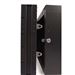 6U LINIER® Swing-Out Wall Mount Cabinet - Glass Door