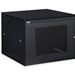 9U LINIER® Swing-Out Wall Mount Cabinet - Vented Door