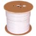 Cat6A 10GIG VTP Solid Conductor 23AWG Plenum Rated (CMP) Ultra Thin Ethernet Cable 1000 Ft by ABA Elite