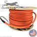 2 Strand Indoor Plenum Rated Interlocking Armored Multimode OM1 62.5/125 Custom Pre-Terminated Fiber Optic Cable Assembly - Made in the USA by QuickTreX®