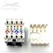 QuickTreX Premium Cat 6 Keystone Jack Back View
