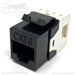 QuickTreX&reg; Premium Cat 6 Keystone Jack - 180 Degree Punch Down - TAA Compliant - RoHS Compliant and UL Listed