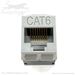 QuickTreX Premium Cat 6 Keystone Jack Gold Plated Contacts