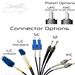 Connector Options - LC Uniboot, Standard LC, SC, ST, and FC