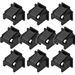 RJ45 Port Dust Cover Plug Cap for Ethernet Network Ports - 10 Pieces