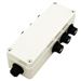 2 Port Outdoor Weatherproof IP68 Rated Fiber Optic Junction Box for Senko IP68 Bulkhead Adapters - Wall, Pole, or Cell Tower Mountable