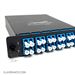 MTP® 24 Fiber (2 X 12 MTP Male) to 24 LC (12 Duplex Adapters) Singlemode Low Loss LGX Cassette with Genuine US Conec® Connectors by QuickTreX®