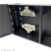 Lightweight Alluminum 2 panel Wall Mount Fiber Optic Termination Box  Enclosure