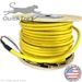 12 Strand Indoor Plenum Rated Interlocking Armored Singlemode Custom Pre-Terminated Fiber Optic Cable Assembly - Made in the USA by QuickTreX®