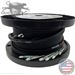 10 Strand Indoor/Outdoor Plenum Rated Ultra Thin Micro Armored Multimode 10/40/100 GIG OM4 50/125 Custom Pre-Terminated Fiber Optic Cable Assembly - Made in the USA by QuickTreX®