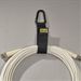 One Inch Wide by 9 CableCarrier with Black Triangle Carabiner - 50 Pack