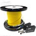 QuickTreX&reg; Singlemode 10GIG Fiber Optic Network Extension (RJ45 to Fiber to RJ45) Conversion Kit w/ 500FT 2 Strand SM Indooor/Outdoor Pre-Terminated Fiber Optic Assembly w/ Corning Glass, 2 x 10 Gig Media Converters, and 2 x 10 Gig SM SFP+ Modules