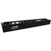 QuickTreX&reg; 1U 19 Inch Horizontal 1 Sided Rack Mount Wire Management Channel with 3 Inch Depth and Mounting Screws for Network / Server Racks and Cabinets 