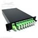 1 X 16 LC APC Singlemode Fiber Optic PLC Splitter LGX Cassette by QuickTreX&reg;