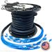 12 Cable Cat 6E UTP Stranded Conductor Premium Custom Pre-Connectorized Ethernet Cable Bundle - Made in the USA by QuickTreX
