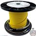Stock 2 Strand Indoor/Outdoor Plenum Rated Singlemode Pre-Terminated Fiber Optic Cable Assembly with Corning® Glass, LC UPC Connectors, and Pulling Eyes - 500FT - Made in the USA by QuickTreX®