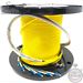 Stock 6 Strand Indoor/Outdoor Plenum Rated Singlemode Pre-Terminated Fiber Optic Cable Assembly with Corning® Glass, LC UPC Connectors, and Pulling Eyes - 500FT - Made in the USA by QuickTreX®