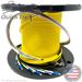 4 Strand Indoor Plenum Rated Singlemode Custom Pre-Terminated Fiber Optic Cable Assembly with Corning® Glass - Made in the USA by QuickTreX®